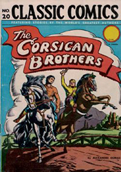 Classic Comics [Gilberton] (1941) 20 (The Corsican Brothers) HRN22 (2nd Print)