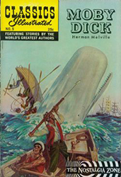 Classics Illustrated [Gilberton] (1941) 5 (Moby Dick) HRN166 (23rd Print)