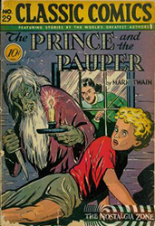 Classics Illustrated [Gilberton] (1941) 29 (The Prince And The Pauper) HRN29 (1st Print) 