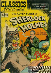 Classics Illustrated [Gilberton] (1941) 33 (The Adventures Of Sherlock Holmes) HRN71 (3rd Print) 