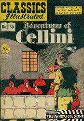 Classics Illustrated [Gilberton] (1941) 38 (Adventures Of Cellini) HRN38 (1st Print)