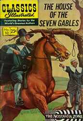 Classics Illustrated [Gilberton] (1941) 52 (House Of Seven Gables) HRN169 (10th Print) 