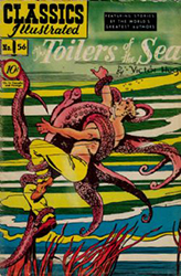 Classics Illustrated [Gilberton] (1941) 56 (The Toilers Of The Sea) HRN55 (1st Print)