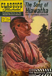 Classics Illustrated [Gilberton] (1941) 57 (The Song Of Hiawatha) HRN134 (5th Print) 