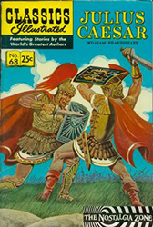 Classics Illustrated [Gilberton] (1941) 68 (Julius Caesar) HRN169 (9th Print) 