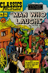 Classics Illustrated [Gilberton] (1941) 71 (The Man Who Laughs) HRN71 (1st Print)