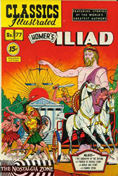 Classics Illustrated [Gilberton] (1941) 77 (The Iliad) HRN87 (2nd Print) 