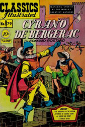 Classics Illustrated [Gilberton] (1941) 79 (Cyrano De Bergerac) HRN78 (1st Print)