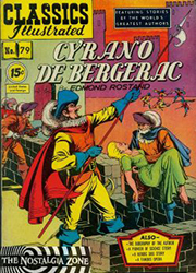 Classics Illustrated [Gilberton] (1941) 79 (Cyrano De Bergerac) HRN118 (3rd Print) 
