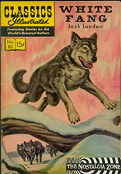 Classics Illustrated [Gilberton] (1941) 80 (White Fang) HRN153 (6th Print) 