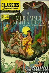 Classics Illustrated [Gilberton] (1941) 87 (A Midsummer Night's Dream) HRN169 (5th Print)