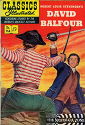 Classics Illustrated [Gilberton] (1941) 94 (David Balfour) HRN94 (1st Print)