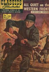 Classics Illustrated [Gilberton] (1941) 95 (All Quiet On The Western Front) HRN167 (3rd Print)