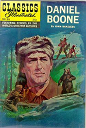 Classics Illustrated [Gilberton] (1941) 96 (Daniel Boone) HRN166 (10th Print)