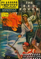 Classics Illustrated [Gilberton] (1941) 114 (The Red Rover) HRN115 (1st Print)