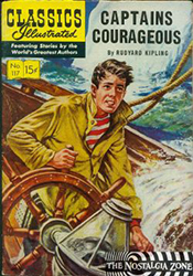 Classics Illustrated [Gilberton] (1941) 117 (Captains Courageous) HRN118 (1st Print) 