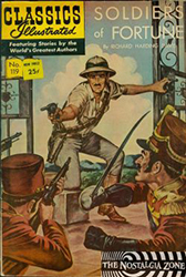 Classics Illustrated [Gilberton] (1941) 119 (Soldiers Of Fortune) HRN166 (2nd Print)