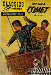 Classics Illustrated [Gilberton] (1941) 149 (Off On A Comet) HRN166 (7th Print)