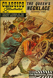 Classics Illustrated [Gilberton] (1941) 165 (The Queen's Necklace) HRN166 (3rd Print)