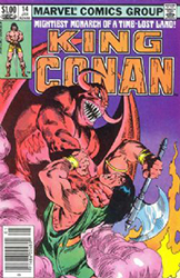 Conan The King (1980) 14 (Newsstand Edition)