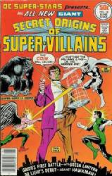 DC Super Stars [DC] (1976) 14 (Secret Origins Of Super-Villains)