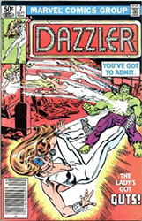 Dazzler (1981) 7 (Newsstand Edition)