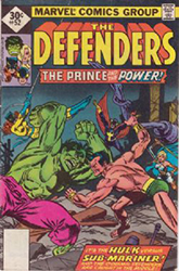 The Defenders [1st Marvel Series] (1972) 52 (Whitman Edition)
