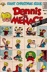 Dennis The Menace Giant [Halden / Fawcett] (1955) 6 (Christmas Issue)