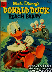 Donald Duck Beach Party [Dell] (1954) 1