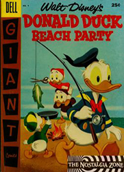 Donald Duck Beach Party [Dell Giant] (1954) 4