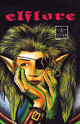 Elflore [Night Wynd] (1992) 1 (Eyepatch Close-up Cover)