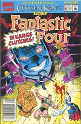 The Fantastic Four Annual [Marvel] (1961) 25 (Newsstand Edition)