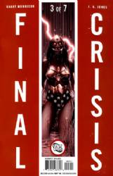 Final Crisis [DC] (2008) 3 (Variant Red Border Cover)