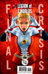 Final Crisis: Legion Of 3 Worlds [DC] (2008) 2 (Variant Saturn Girl Cover)