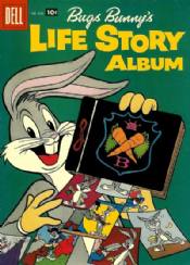 Four Color [Dell] (1942) 838 (Bugs Bunny's Life Story Album)