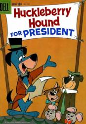 Four Color [Dell] (1942) 1141 (Huckleberry Hound For President)