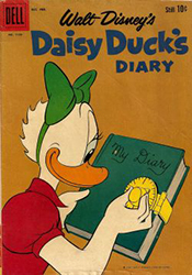 Four Color [Dell] (1942) 1055 (Daisy Duck's Diary #7)