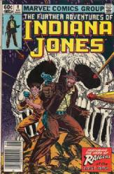 The Further Adventures Of Indiana Jones [Marvel] (1983) 8 (Newsstand Edition)