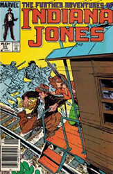 The Further Adventures Of Indiana Jones [Marvel] (1983) 25 (Newsstand Edition)