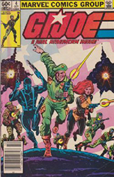 G.I. Joe [Marvel] (1982) 4 (1st Print) (Newsstand Edition)