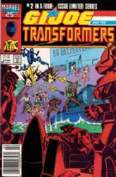 G.I. Joe And The Transformers [Marvel] (1987) 2 (Newsstand Ediition) Edition)