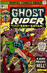 Ghost Rider [1st Marvel Series] (1973) 17 (Variant 30 cent Cover)