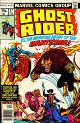 Ghost Rider [Marvel] (1973) 27 (Newsstand Edition)