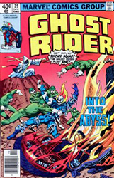 Ghost Rider [1st Marvel Series] (1973) 39 (Newsstand Edition)