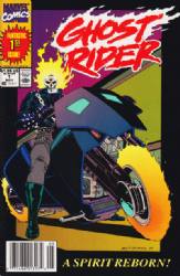 Ghost Rider [Marvel] (1990) 1 (1st Print) (Newsstand Edition)