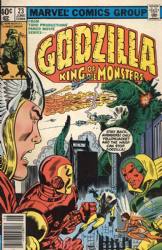 Godzilla [Marvel] (1977) 23 (Newsstand Edition)