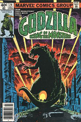 Godzilla [Marvel] (1977) 24 (Newsstand Edition)