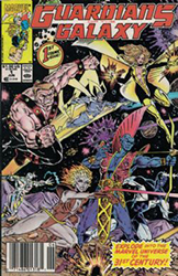 Guardians Of The Galaxy [Marvel] (1990) 1 (Newsstand Edition)