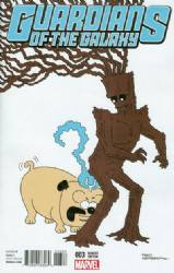 Guardians Of The Galaxy [Marvel] (2015) 3 (Variant 1 In 10 Fred Hembeck Cover)