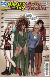 Harley And Ivy Meet Betty And Veronica (2017) 1 (Variant Adam Hughes Cover)
